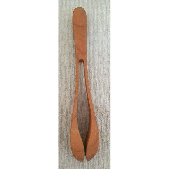 Steve Catania Catpaws Wooden Spoons Hand Made Appalachian Folk Instrument 1995 - Picture 4 of 7